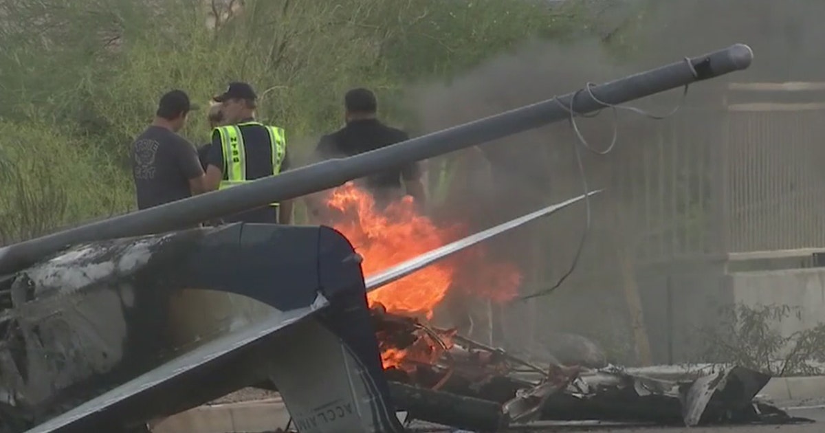 Pilot in fiery plane crash pulled from wreckage by good samaritans ...