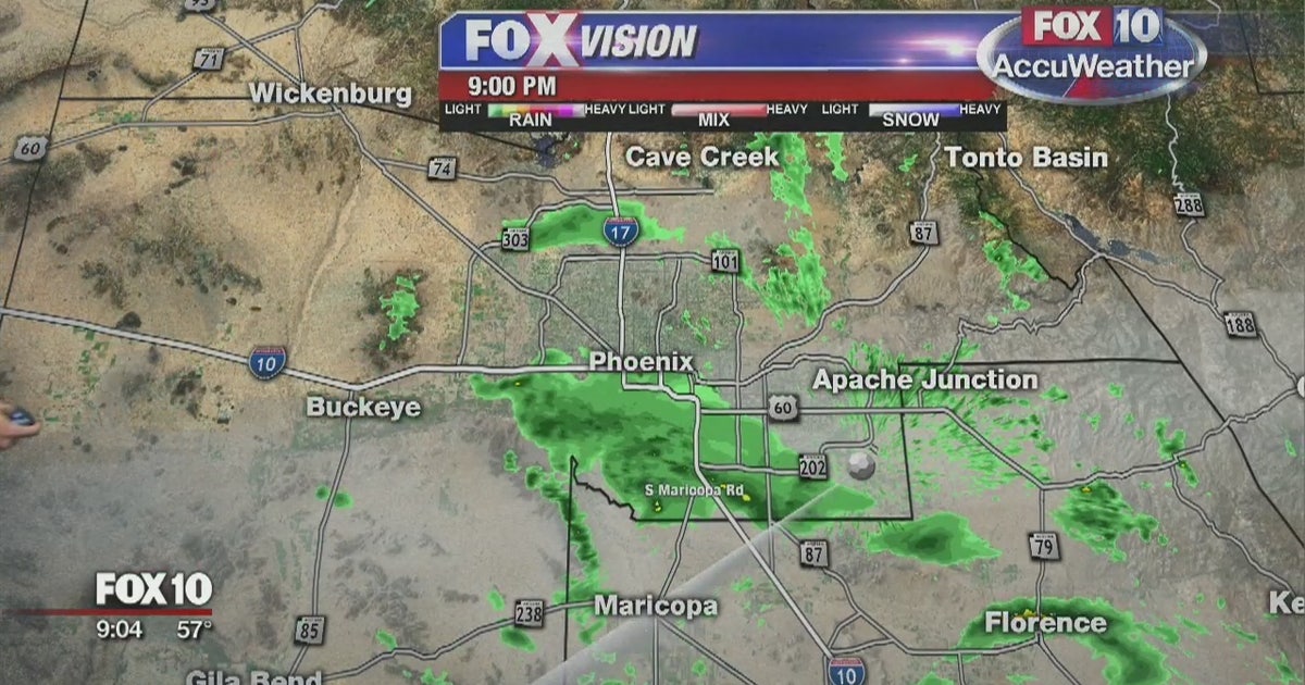 Dry streak finally ends in Phoenix with first measurable rainfall in ...