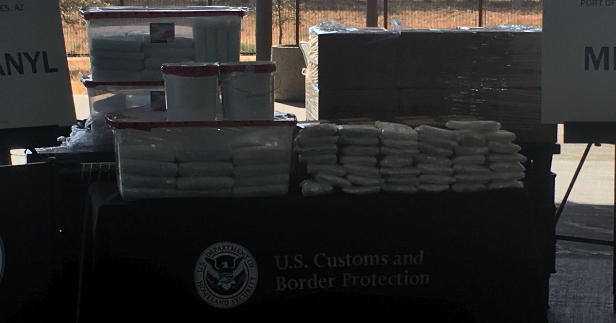 US border agency says it's made biggest-ever fentanyl bust | FOX 10 Phoenix