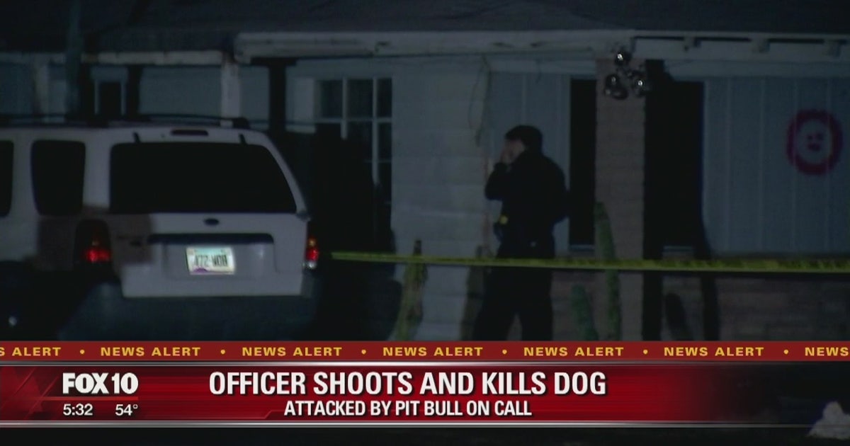 Police: Dog was shot and killed after it attacked officer | FOX 10 Phoenix