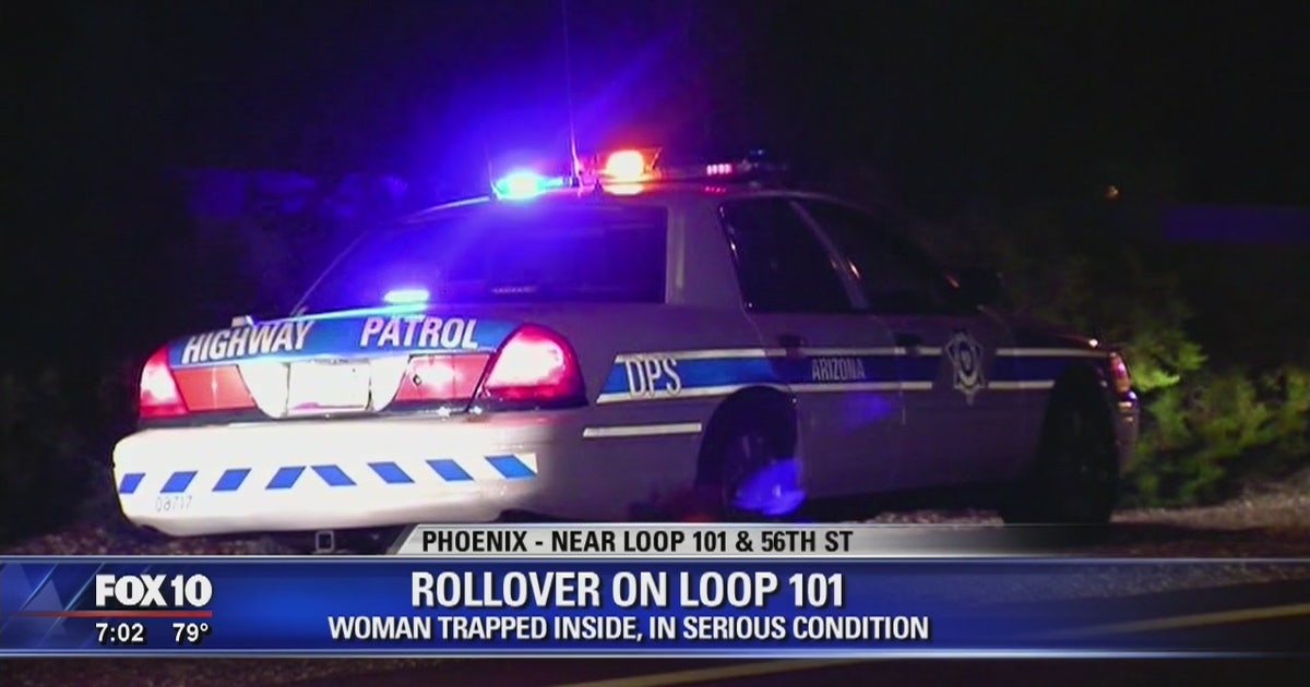 Woman seriously hurt in Loop 101 rollover crash | FOX 10 Phoenix