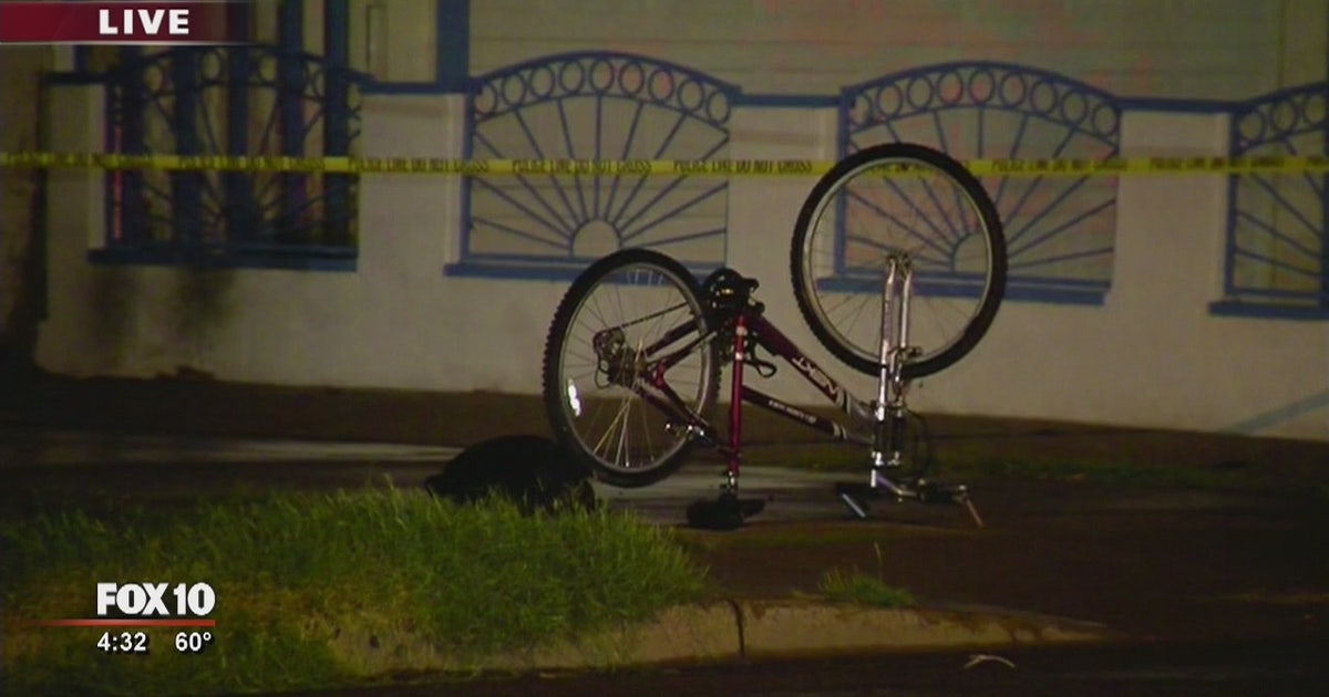 Bicyclist hit by car in north Phoenix | FOX 10 Phoenix