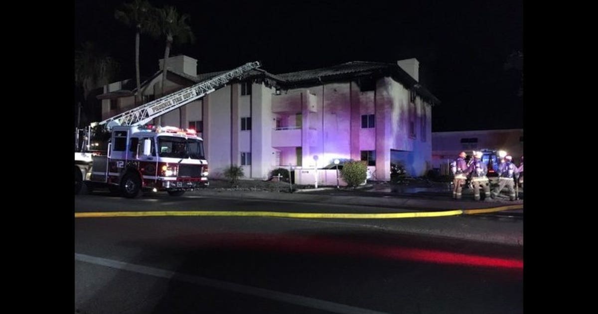 Residents safe as fire tears through valley apartments | FOX 10 Phoenix