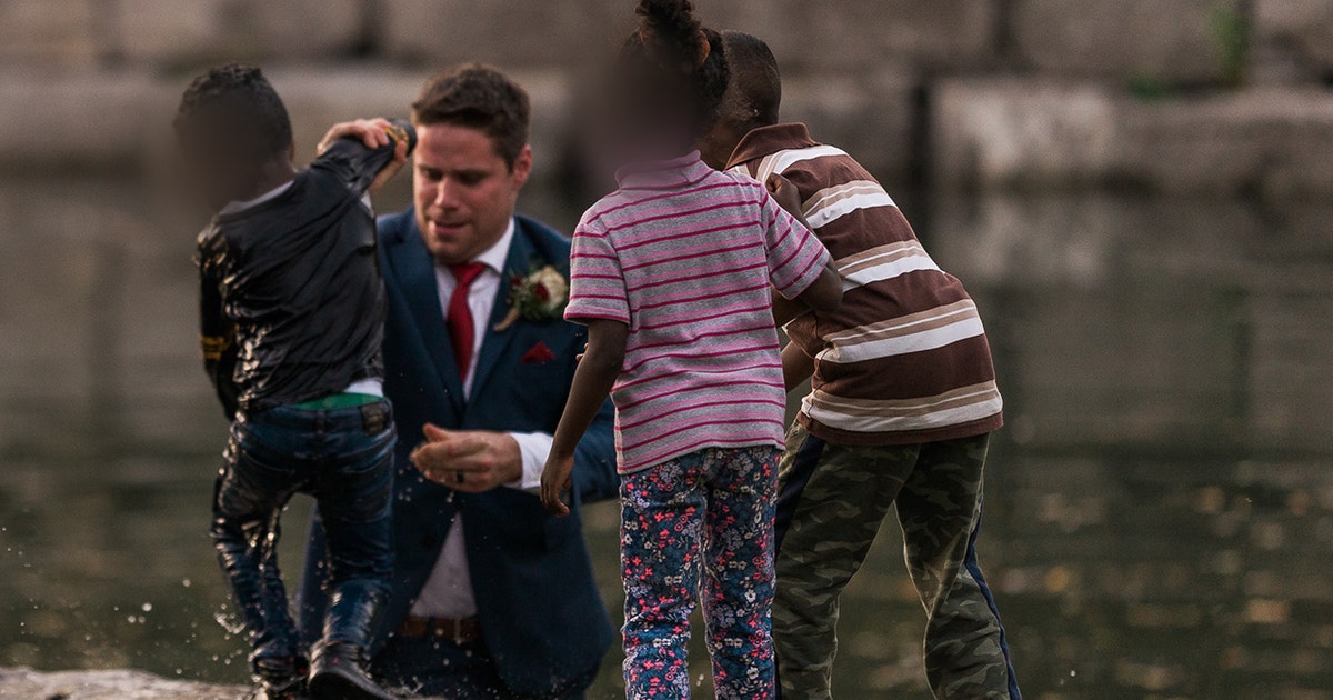 Groom jumps in water to save drowning boy | FOX 10 Phoenix