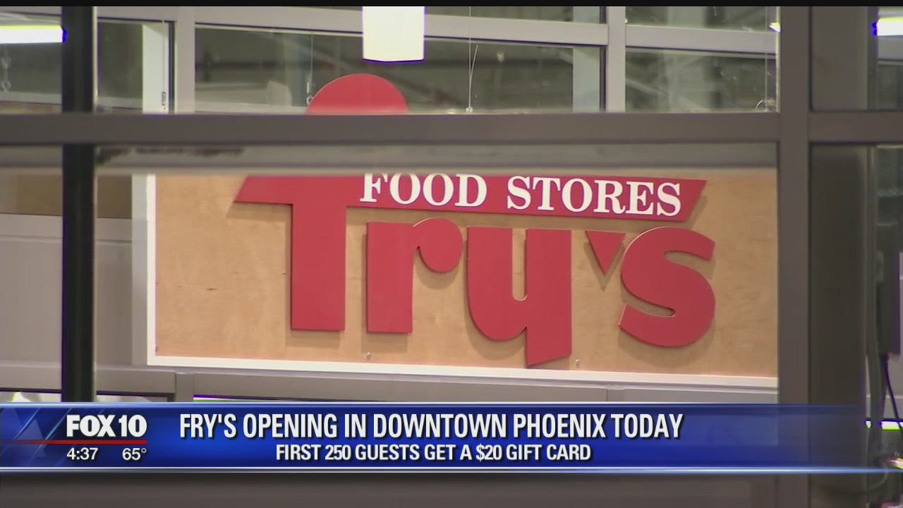 Fry's Grocery Store Opening In Downtown Phoenix