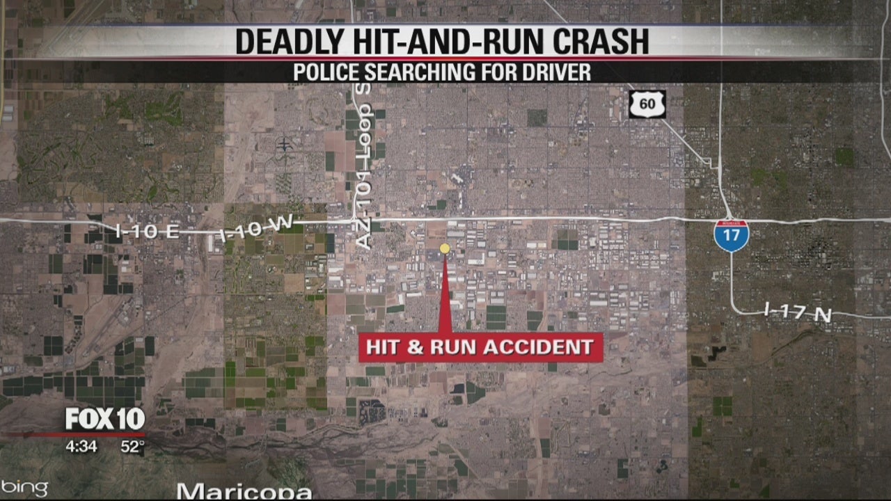 Phoenix Police Search For Suspect In Deadly Hit-and-run Crash