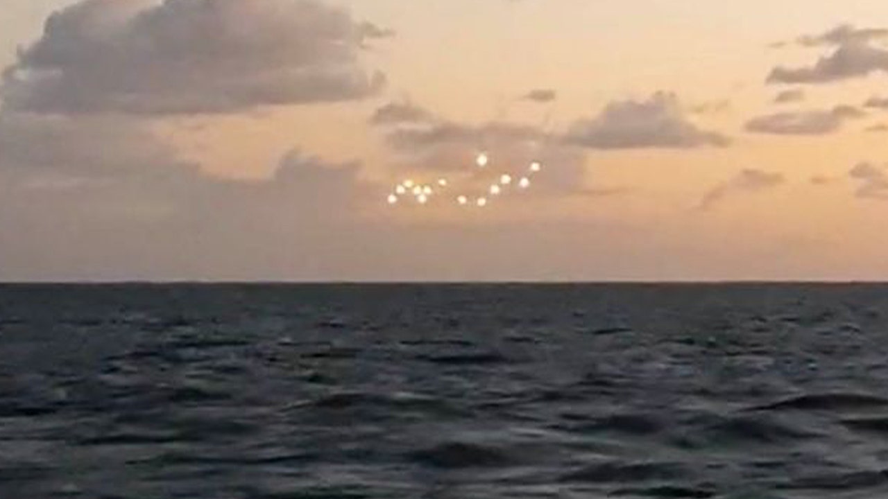 flying balls of light