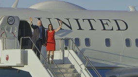 Vice President Mike Pence lands in Phoenix for another visit to Arizona