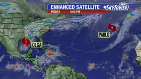 Tropical Storm Olga forms; will soak northern Gulf Coast