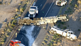 Portions of I-10 reopened following a crash in the West Valley