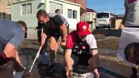 'True values': Canadian rugby team helps clean up after Typhoon Hagibis