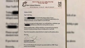 ‘Dear Tooth Fairy’: Principal writes letter vouching for student who lost his tooth during recess