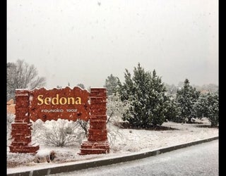 Big Snow In Northern Arizona Storm Warning Remains In Effect