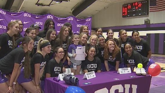 Valley girl with cystic fibrosis drafted onto GCU softball team