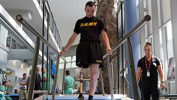 Soldier who amputated leg to save tank crew: 'It's the best thing that's ever happened to me'