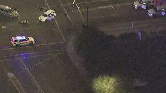 Glendale PD: Motorcyclist, passenger critical following crash near 67th Ave and Glendale
