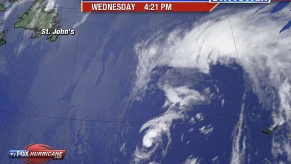 Subtropical Storm Rebekah forms in northern Atlantic