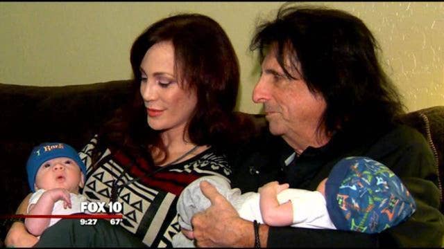Alice Cooper: shock rocker and now a grandfather