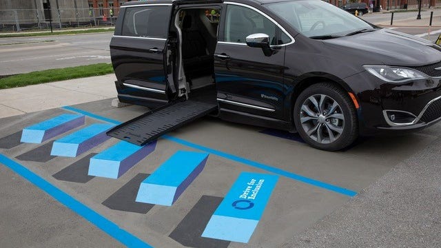 Phoenix Ability Center rolls out Valley's 1st 3D parking aisle