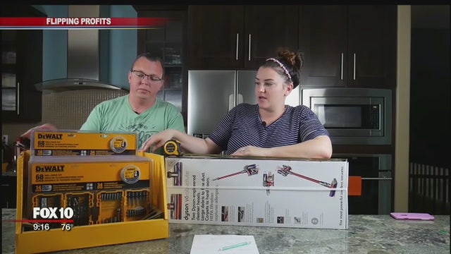 Flipping Profits: Valley couple turns discounted items into handsome profits