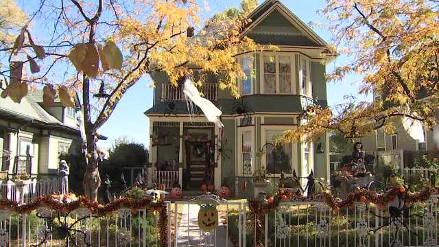 Vintage neighborhood in Prescott turns into haunted village for Halloween