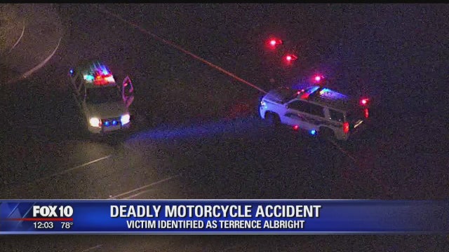 Police: Impairment suspected in deadly motorcycle crash, victim identified