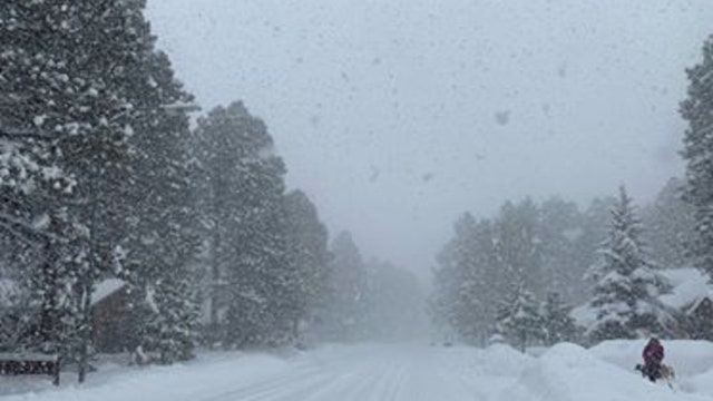 Forecasters: Snowfall to stymie travel in northern Arizona