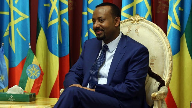 Ethiopian Prime Minister Abiy Ahmed wins 2019 Nobel Peace Prize