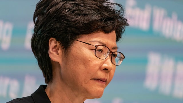 Hong Kong leader: Chinese military could step in if uprising gets bad