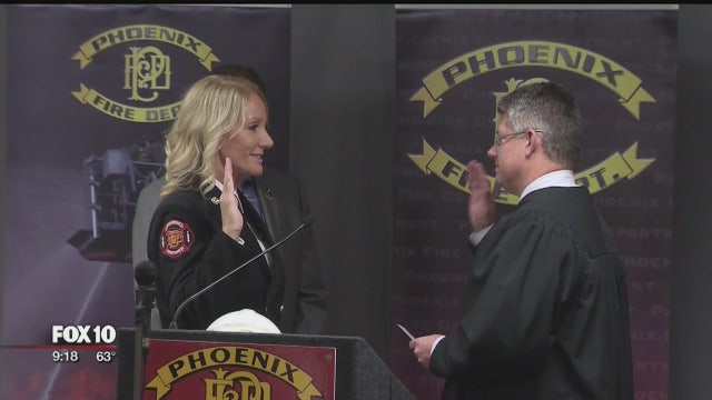 Leading the way: Phoenix's first female fire chief