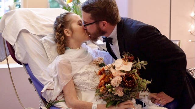 Couple weds in ICU ceremony after bride is diagnosed with stage 4 cancer, heart failure