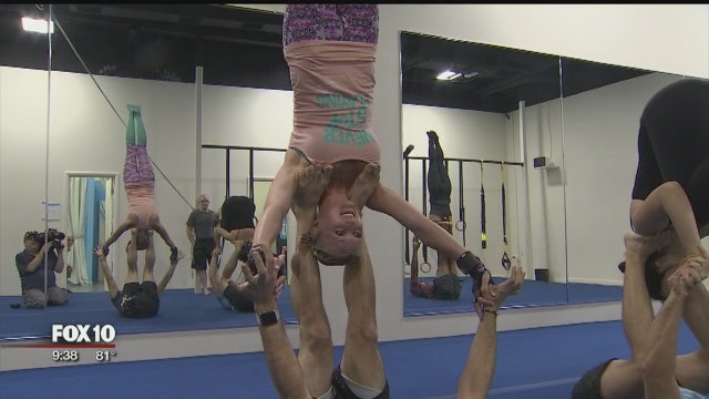 Valley studio takes yoga to new heights