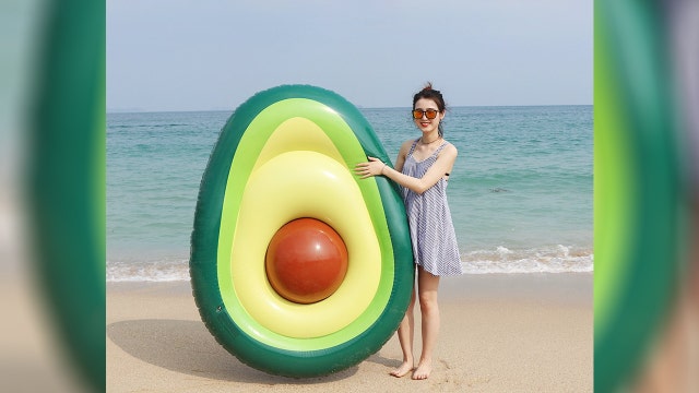 Amazon selling 'ultimate millennial' avocado pool float with removable beach-ball pit