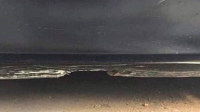 Broken car door or beach scene? Optical illusion sparks social media debate