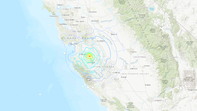 Magnitude 4.7 earthquake strikes near Hollister