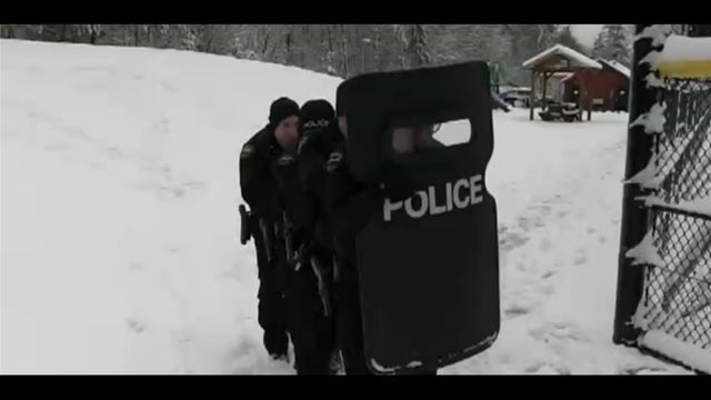 Snowball fight! Police share heartwarming video of 'confrontation' with kids