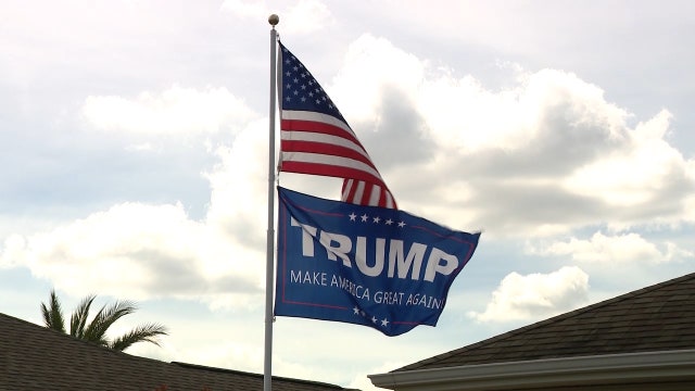 Trump MAGA flag stirs controversy in The Villages