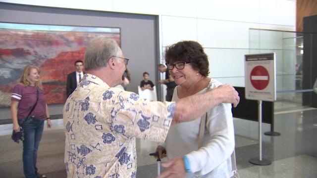 Brother, sister reunited by DNA test finally meet in person