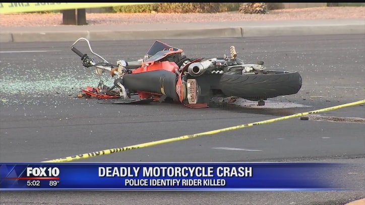 Victim Identified In Deadly Motorcycle Crash In Phoenix | FOX 10 Phoenix