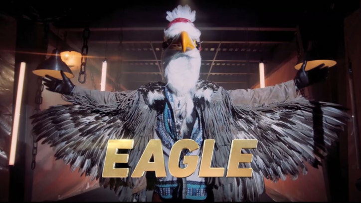 'The eagle has officially landed' on 'The Masked Singer ...