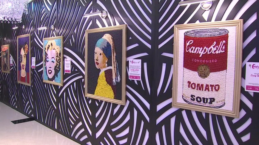 Experience candy in a creative way at the Candytopia pop-up museum in Scottsdale