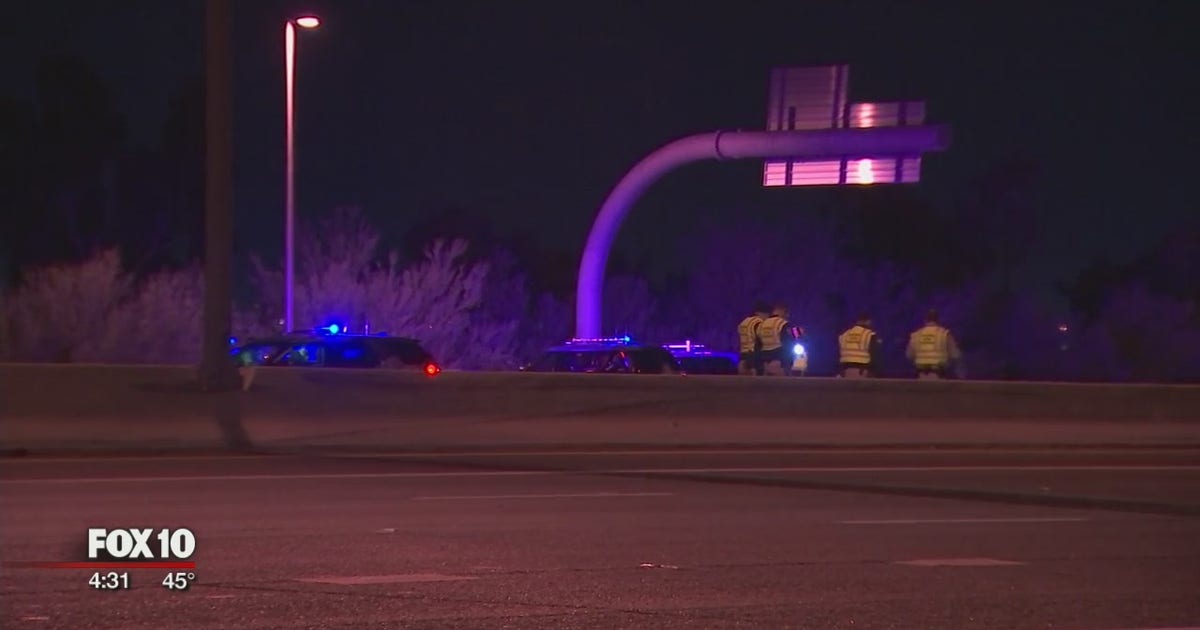 Pedestrian struck, killed on Loop 202 in Phoenix | FOX 10 Phoenix
