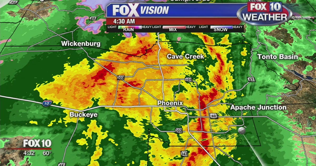 Arizona hit hard with rain, snow and even tornado warnings | FOX 10 Phoenix