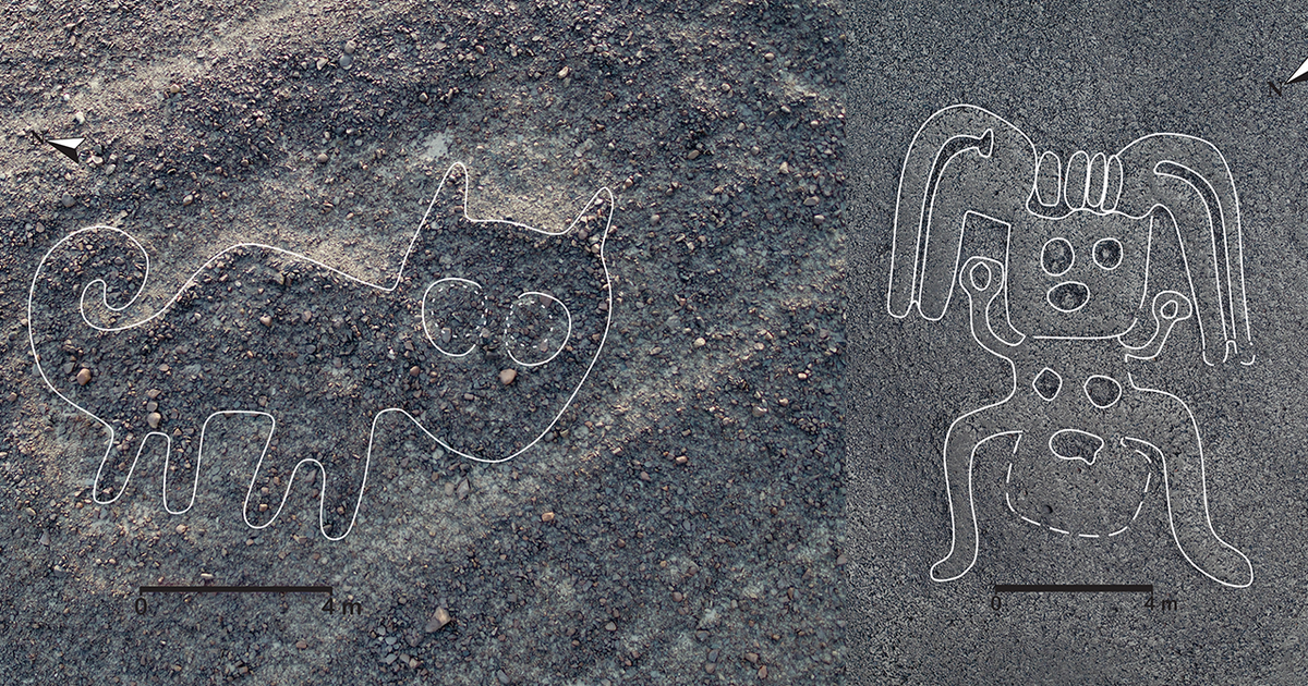Researchers from Japan use AI to discover 143 ancient drawings in
