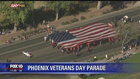 Phoenix and Mesa honor veterans with parades on November 11