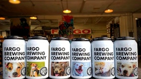 North Dakota brewery is putting shelter dogs on its beer cans