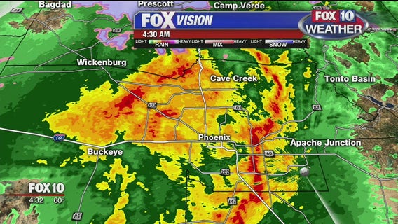 Arizona hit hard with rain, snow and even tornado warnings