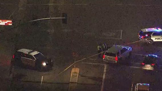 Chandler police officer injured after crashing into power pole