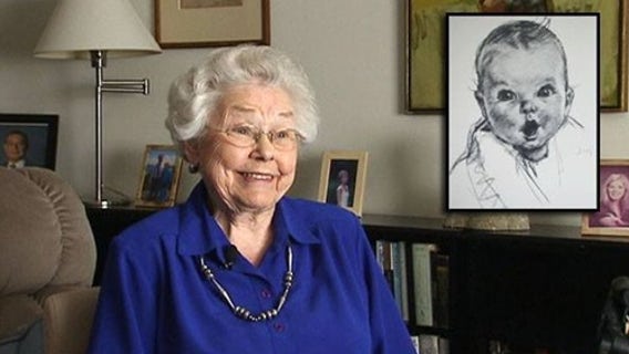 Original Gerber baby, Ann Turner Cook, turns 94