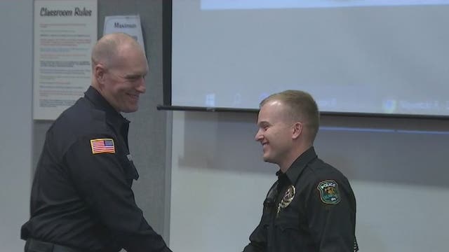 First responders honored for saving lives of those trapped during Glendale apartment fire